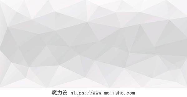 时尚炫彩多边形几何海报banner背景图